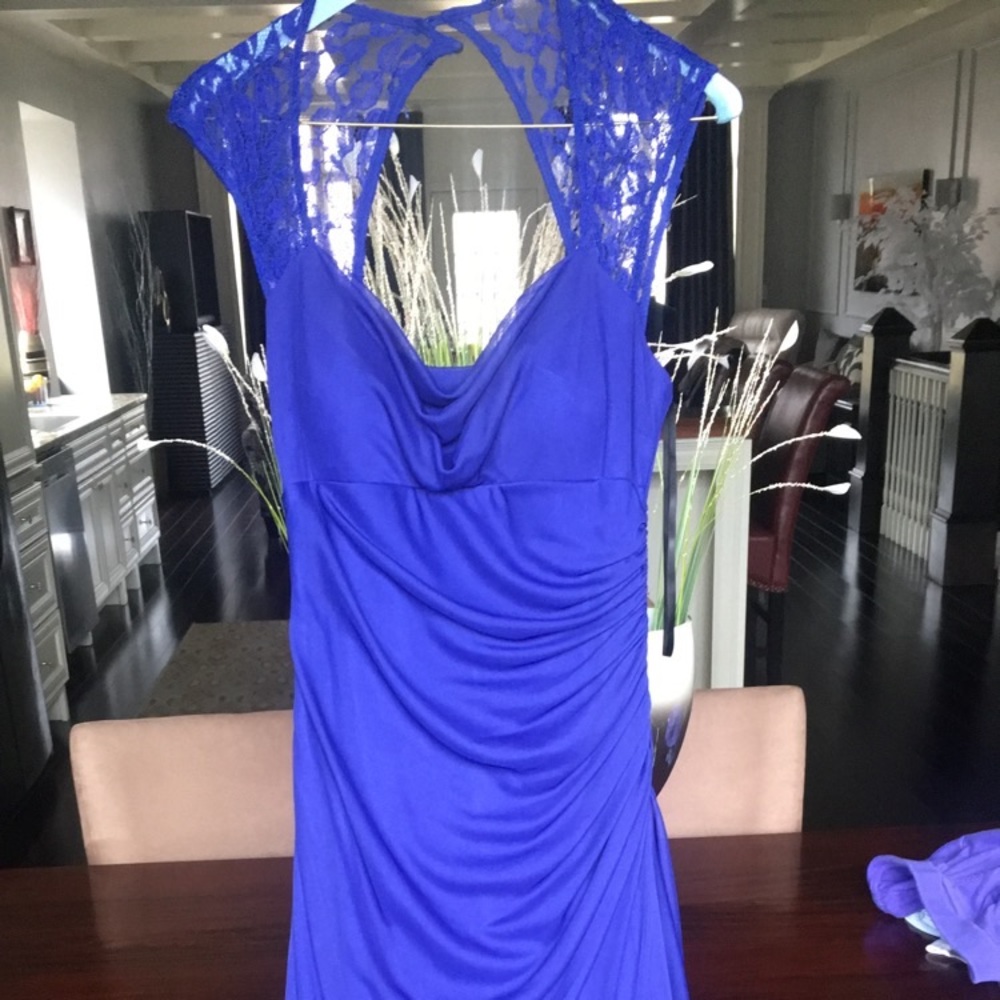 Beautiful Blueish-Purple Prom Dress!